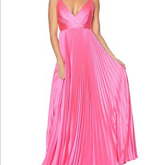 Laundry by Shelli Segal pink gown - Picture 3 of 5